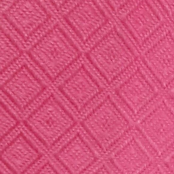 Grommet Top Pink Drapes Heavyweight Window Curtain Set of Two Diamond Pattern - Picture 9 of 10